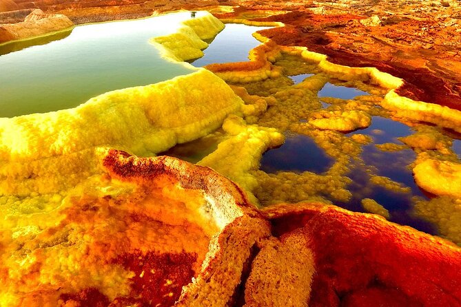 2 Nights and 3 Days of Lava and Hot Spring Tour in Danakil - Descending Erta Ale before the heat builds