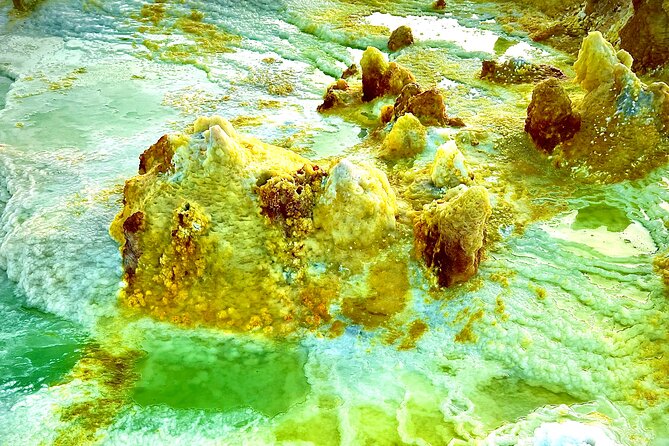3 Days 2 Nights Small Group Danakil Depression Tours - Dallol before sunrise, when the colors begin
