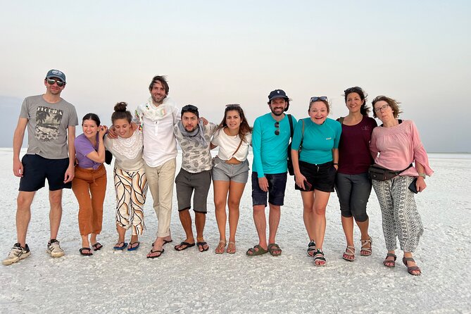 3 Days 2 Nights Small Group Danakil Depression Tours - Sunset on the Assale salt flats