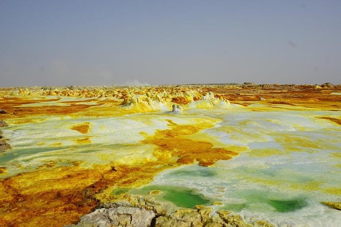 6 Days tour Package (Simien Mountains, Lalibela, and Danakil Depression) - Day 6: Salt miners, Dallol, and Lake Assal