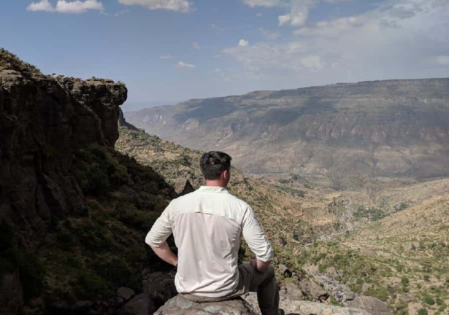 Addis Ababa: Debre Libanos, Blue Nile Gorge, and Cave Tour - Gelada baboons and mountain wildlife