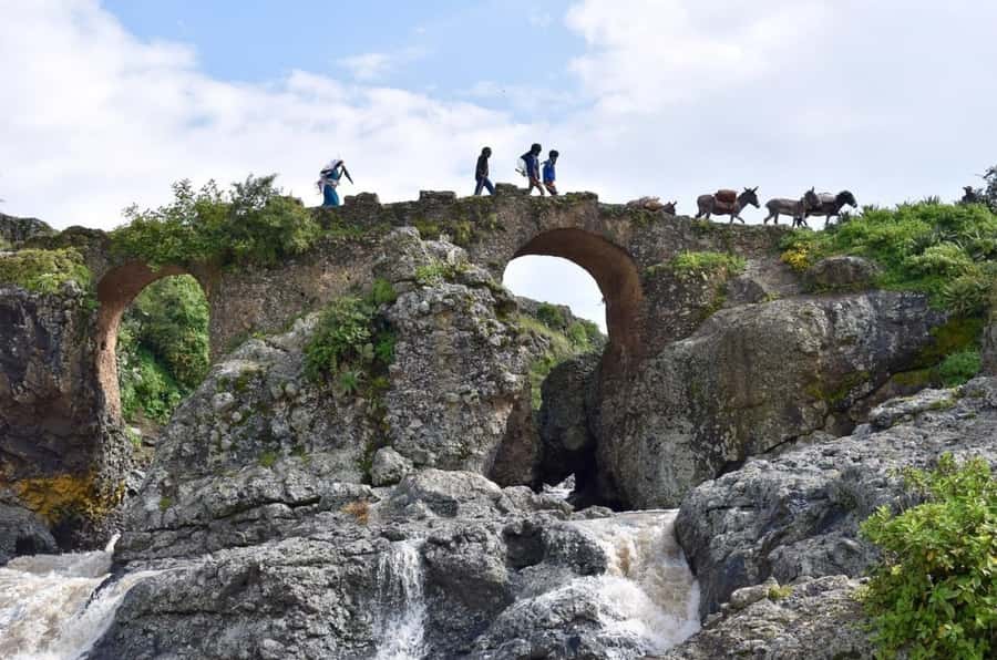 Addis Ababa: Debre Libanos, Blue Nile Gorge, and Cave Tour - The Portuguese Bridge and the Blue Nile Gorge