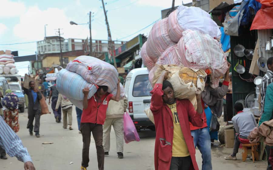 Addis Ababa: Entoto hill and Mercato Market layover tour - Walking through Menelik II’s former palace