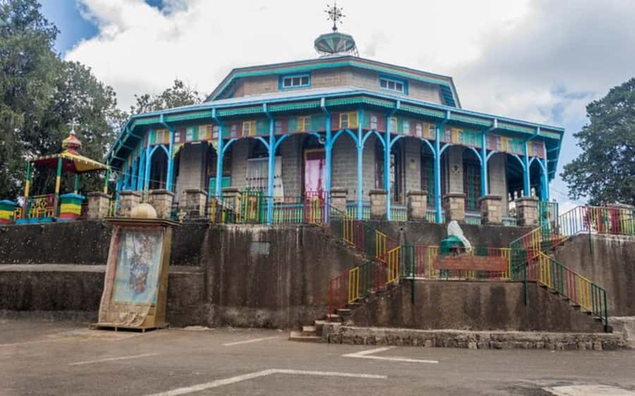 Addis Ababa: Entoto hill and Mercato Market layover tour - Reaching Entoto Hill above the capital