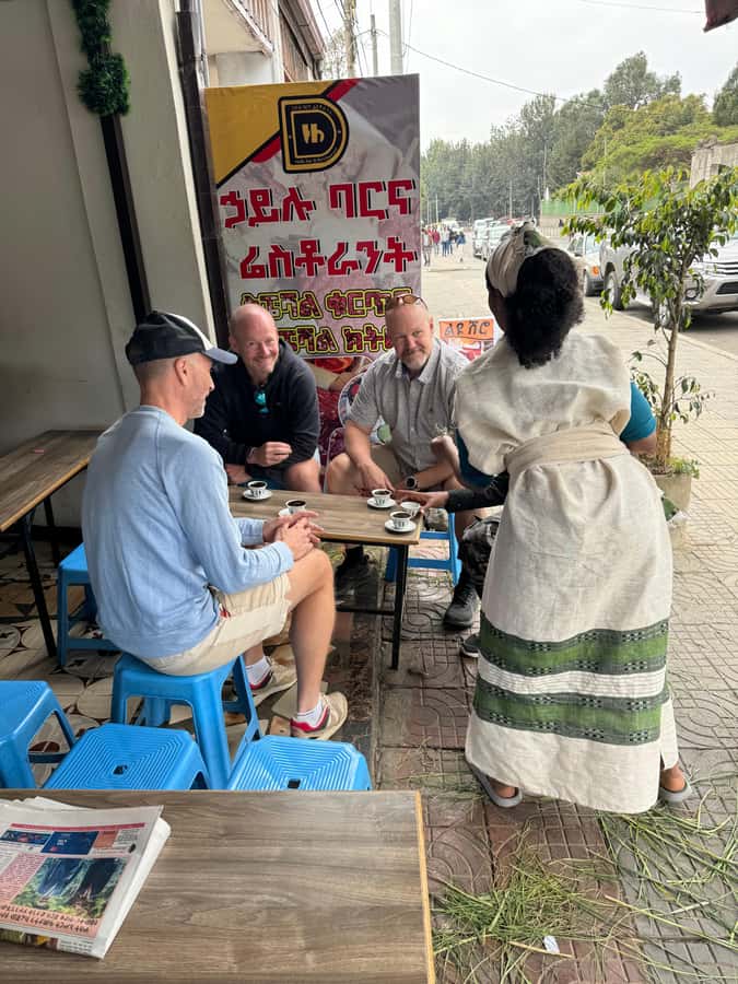 Addis Ababa: Local Food Open Market, City Tours & More. - Eating injera, doro wat, and vegetarian dishes