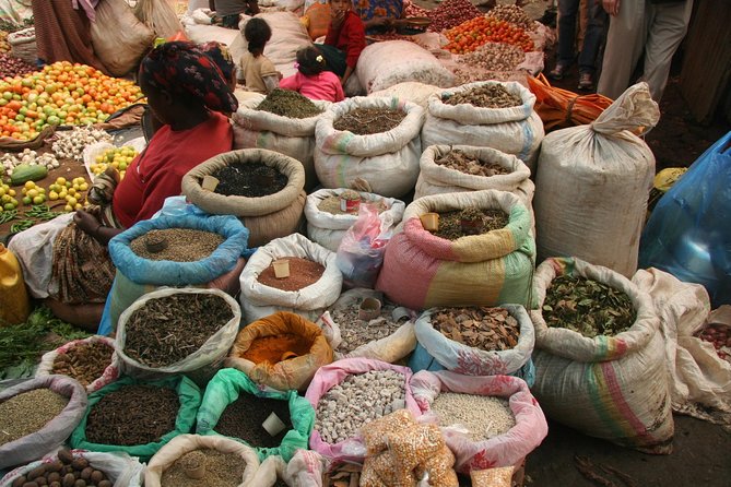Addis Mercato Market - Walking the recycling area and side streets