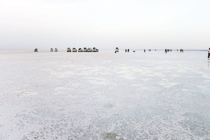 Danakil 3 days tour - Day three: salt, camels, Dallol, and Lake Assal