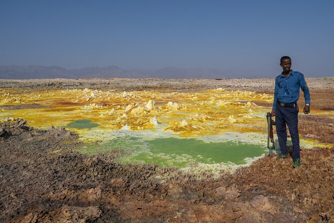 Danakil Depression 3 Days trip - Day 3: Sunrise at the crater and the return to Addis Ababa