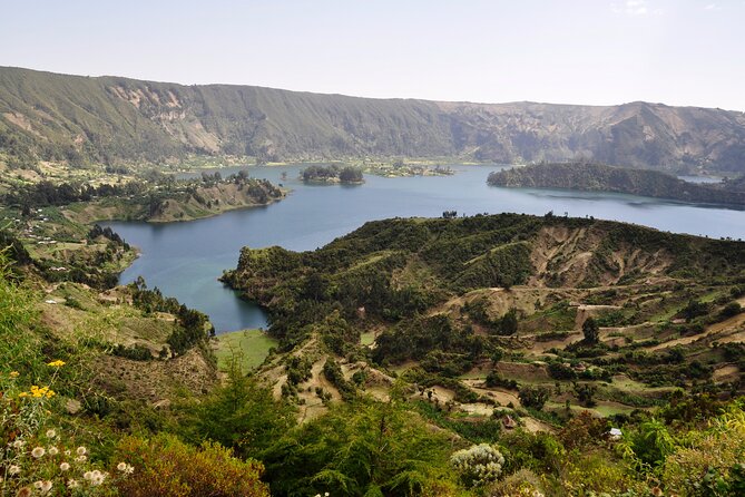 Day Trip To Wonderful Crater Lake of Wenchi & Ancient Church - Reaching a lake inside an extinct volcano