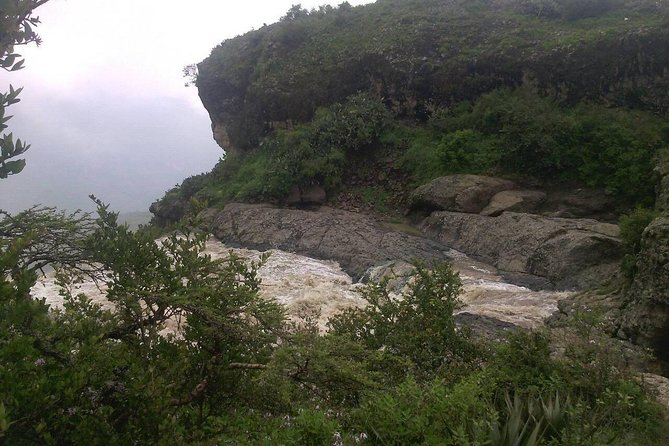 Drive to Portuguese Bridge (110km from Addis Ababa) - Walking beside the river to the waterfall