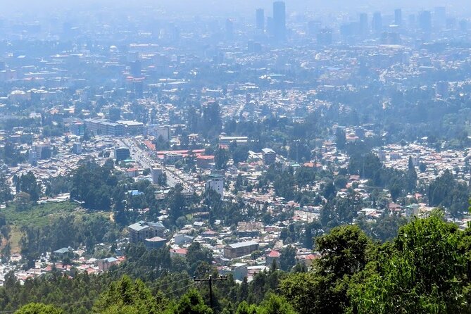 Every day Addis Ababa City Tour - Looking over Addis Ababa from Mt Entoto