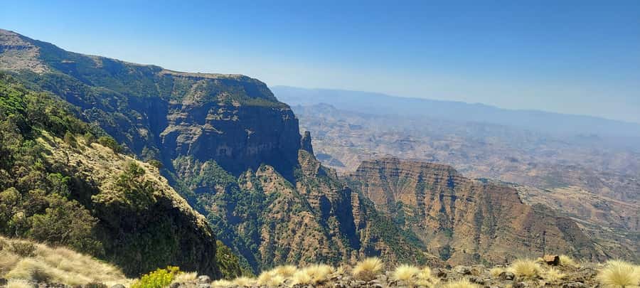 From Gondar: 2-Day Simien Mountains Trekking Tour - The second-day walk to Jinbar Waterfall