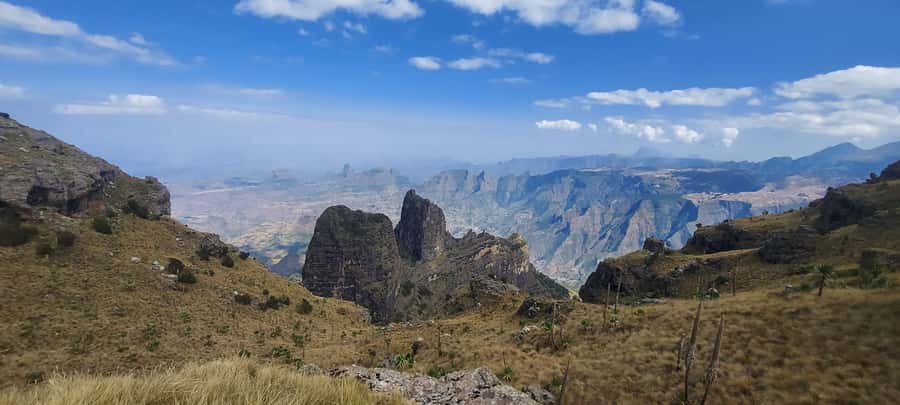 From Gondar: 2-Day Simien Mountains Trekking Tour - The 136-kilometer road from Gondar to Sankaber